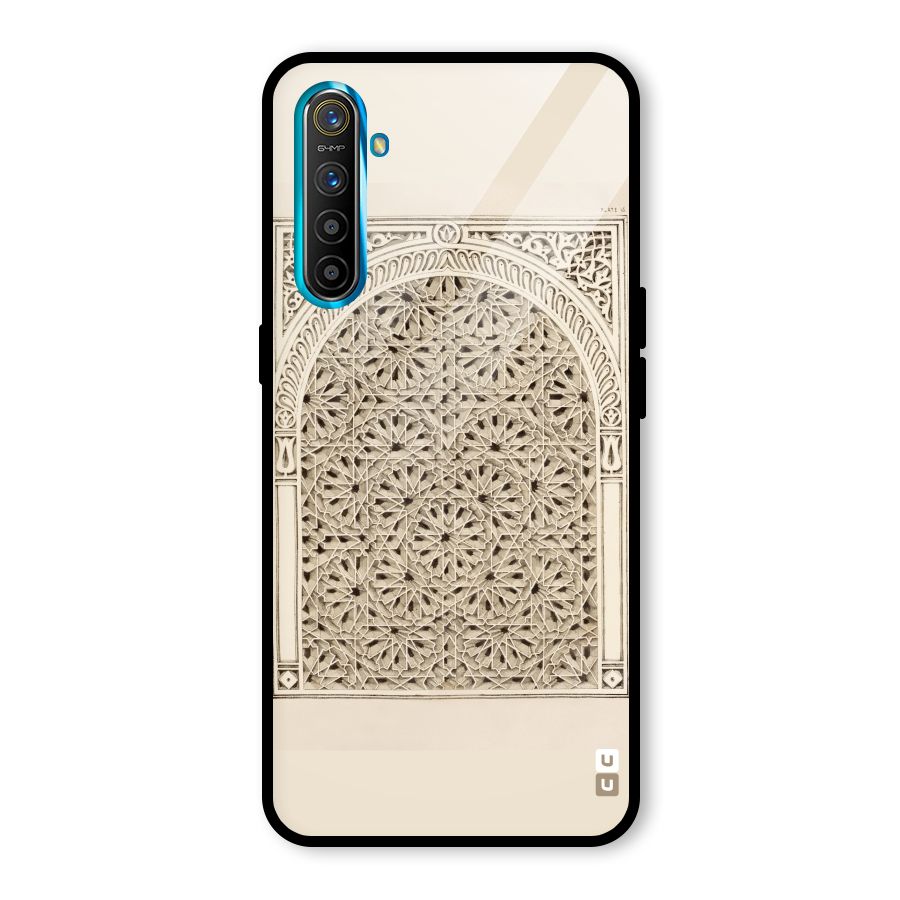 Window Ornaments Glass Back Case for Realme X2