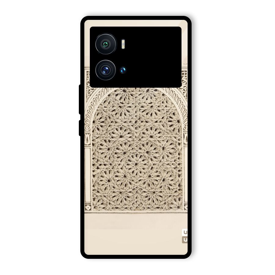 Window Ornaments Glass Back Case for Vivo iQOO 9 Pro