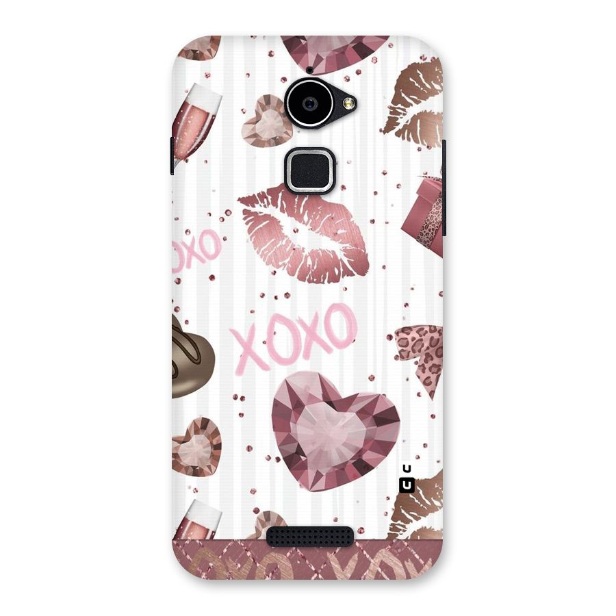 Wine Lip xoxo Back Case for Coolpad Note 3 Lite