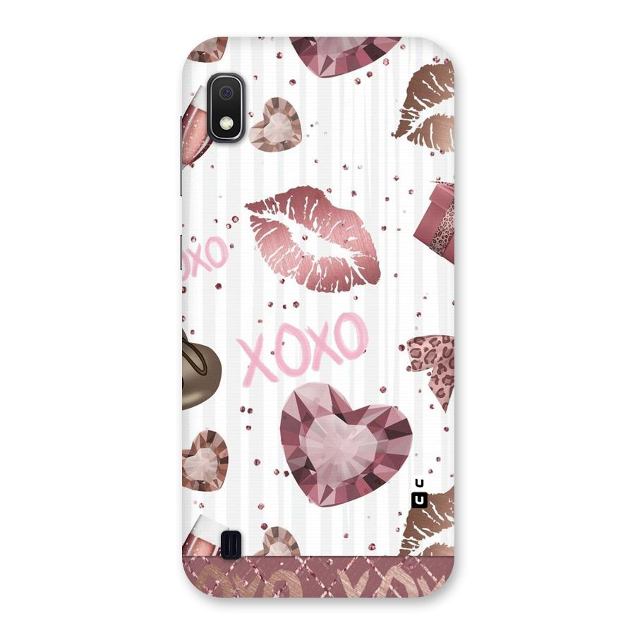Wine Lip xoxo Back Case for Galaxy A10