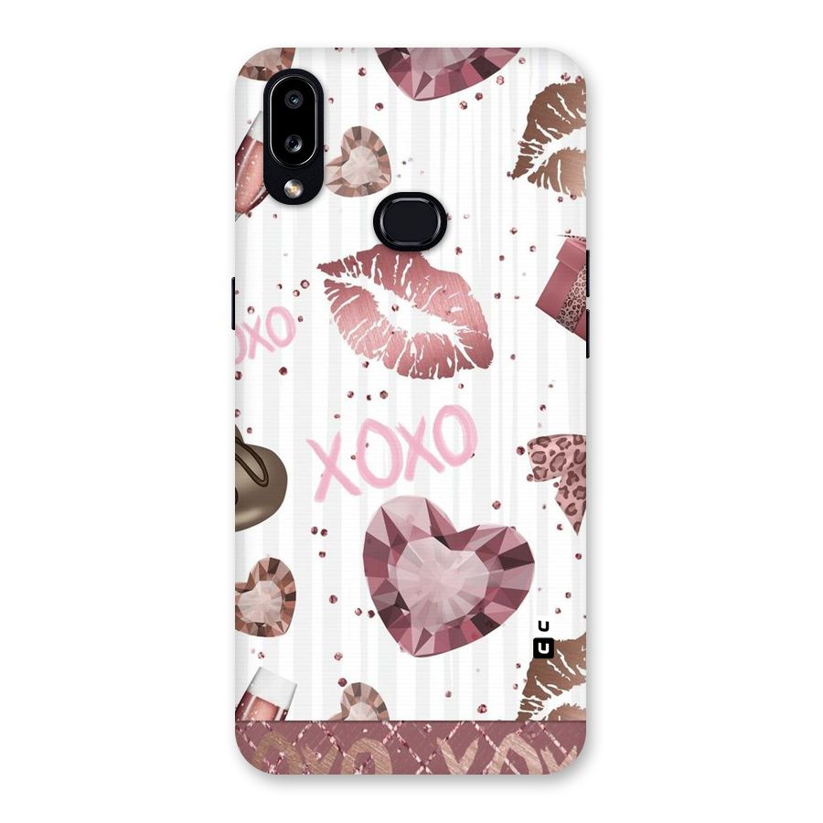 Wine Lip xoxo Back Case for Galaxy A10s