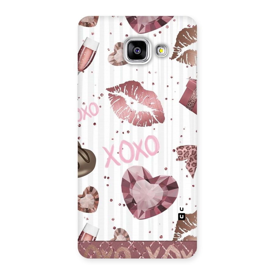 Wine Lip xoxo Back Case for Galaxy A5 2016