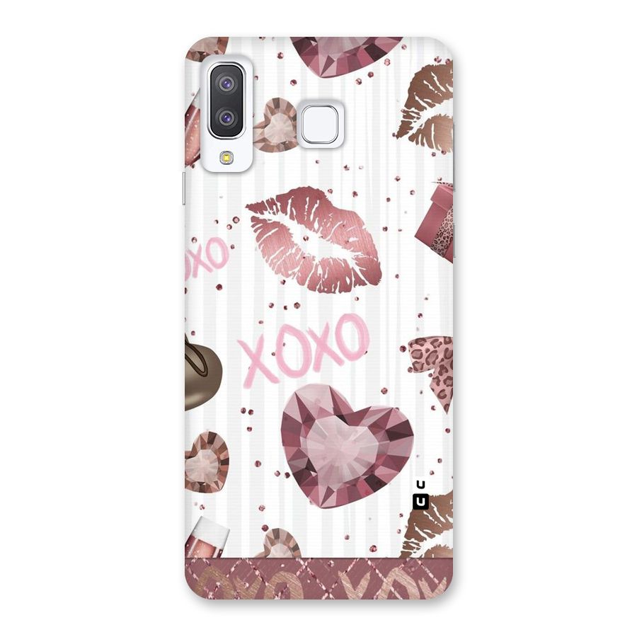 Wine Lip xoxo Back Case for Galaxy A8 Star