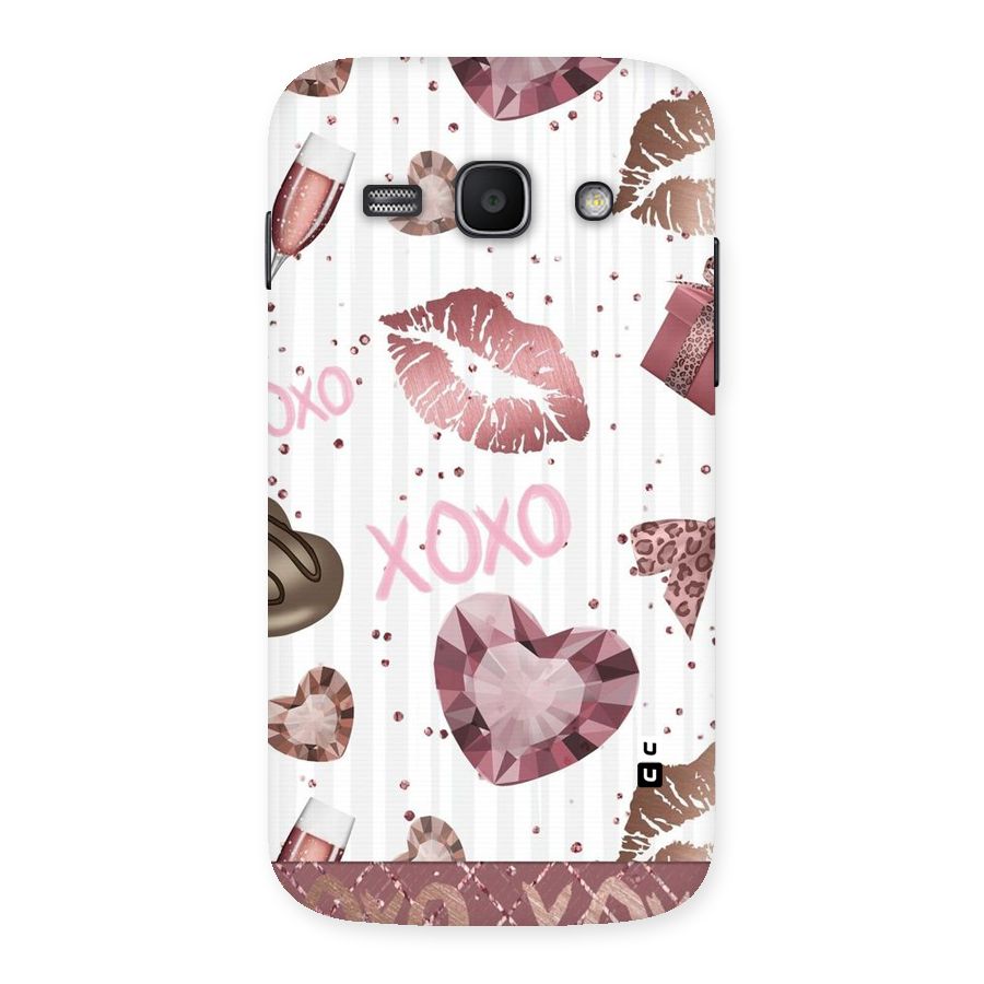 Wine Lip xoxo Back Case for Galaxy Ace 3