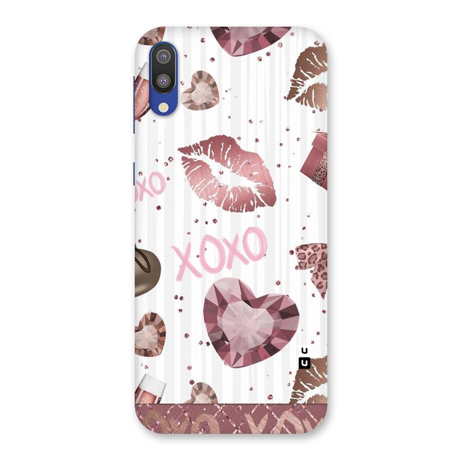 Wine Lip xoxo Back Case for Galaxy M10