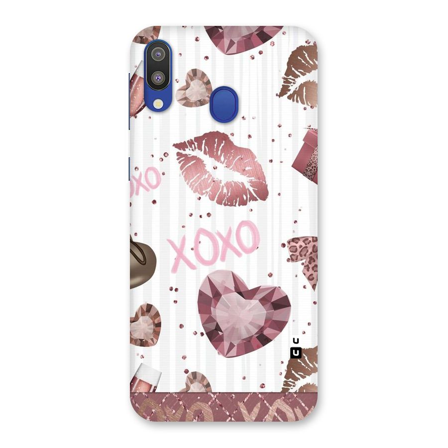 Wine Lip xoxo Back Case for Galaxy M20