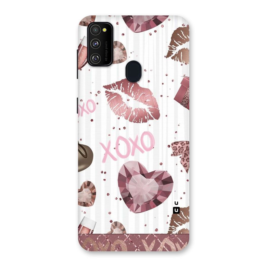 Wine Lip xoxo Back Case for Galaxy M30s