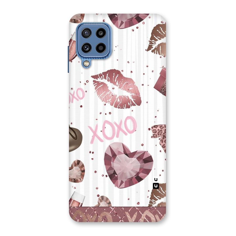 Wine Lip xoxo Back Case for Galaxy M32
