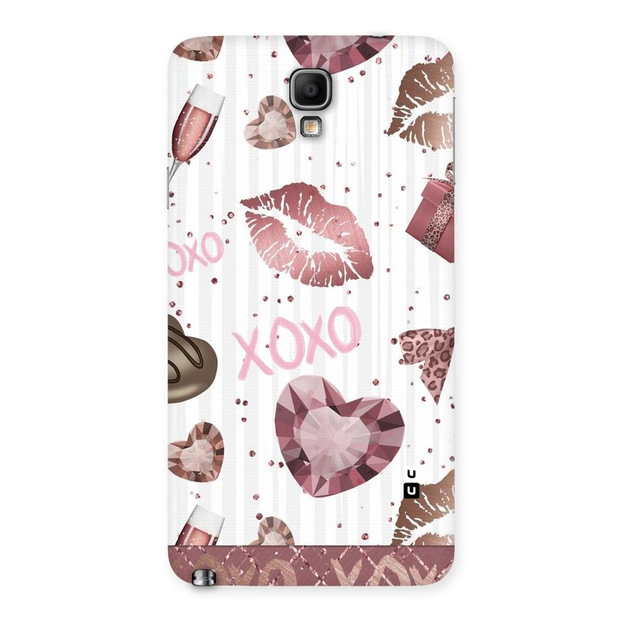 Wine Lip xoxo Back Case for Galaxy Note 3 Neo