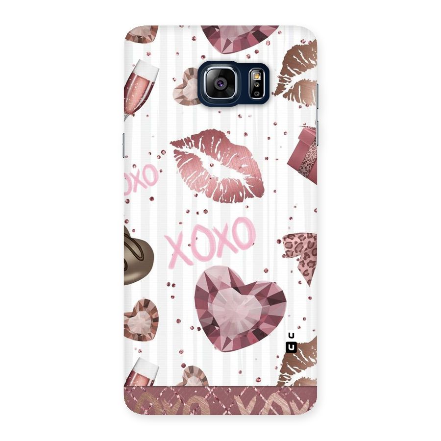 Wine Lip xoxo Back Case for Galaxy Note 5