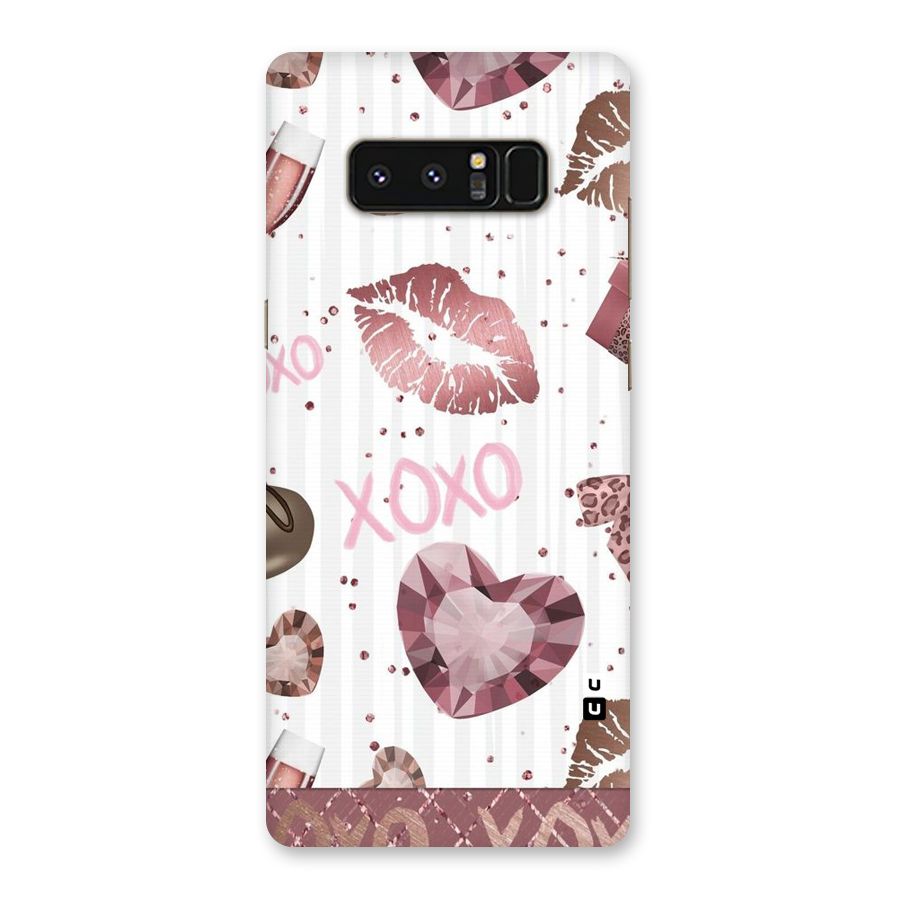 Wine Lip xoxo Back Case for Galaxy Note 8
