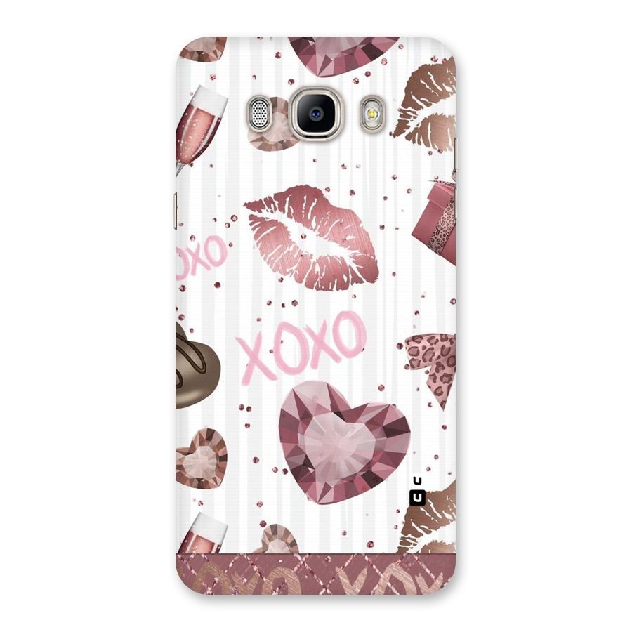 Wine Lip xoxo Back Case for Galaxy On8