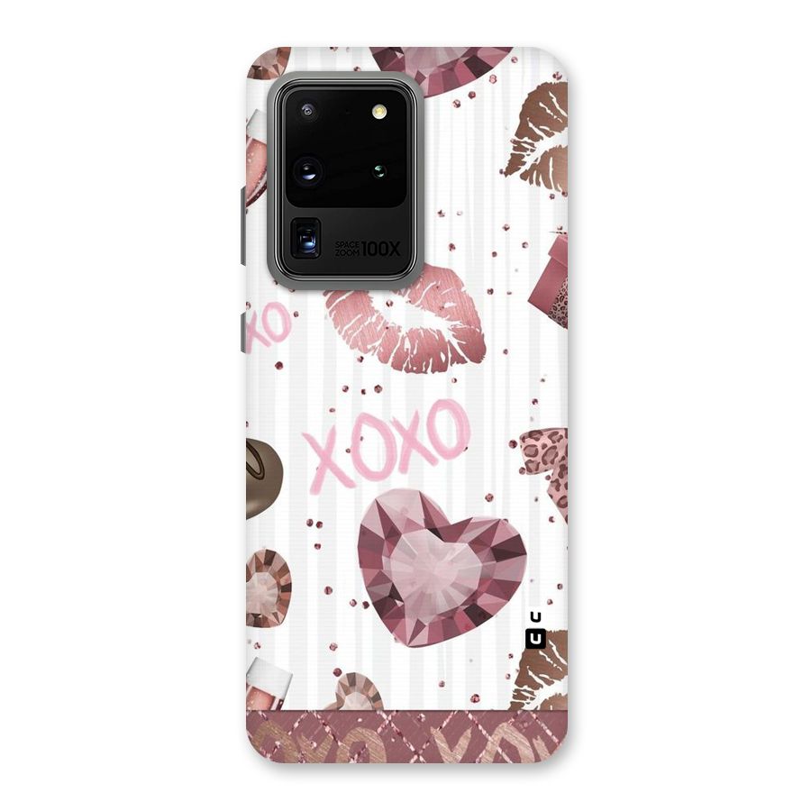 Wine Lip xoxo Back Case for Galaxy S20 Ultra