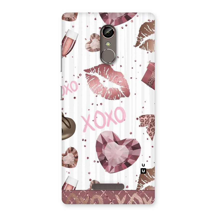 Wine Lip xoxo Back Case for Gionee S6s