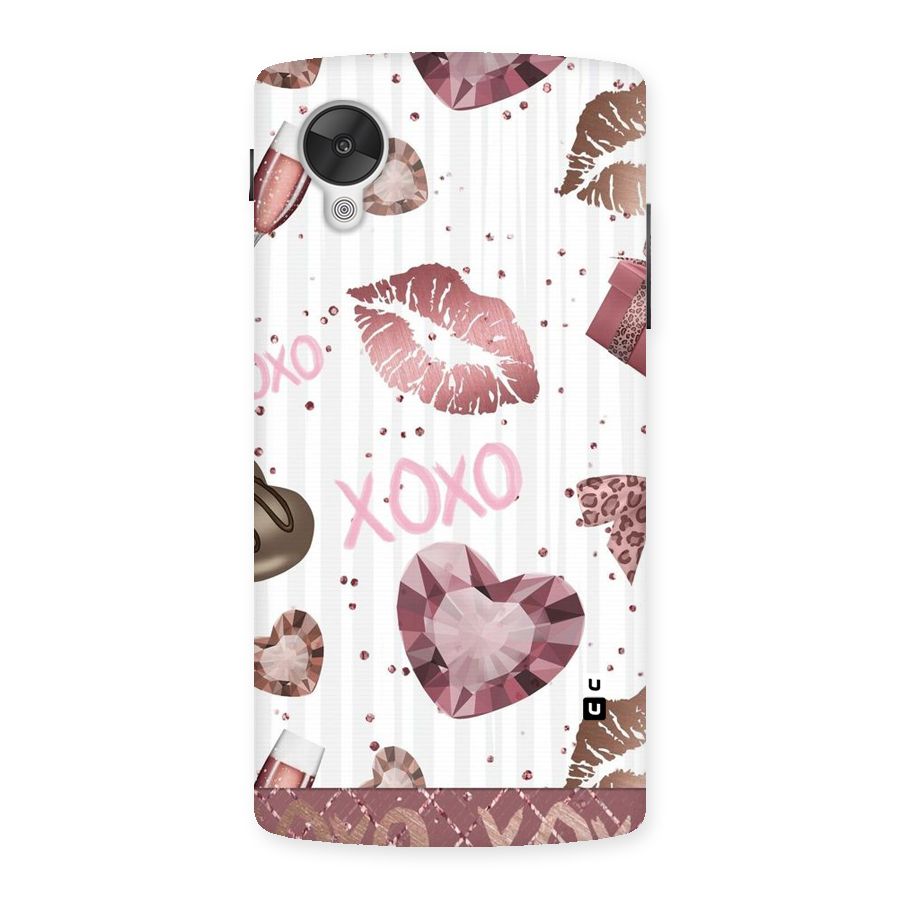 Wine Lip xoxo Back Case for Google Nexsus 5