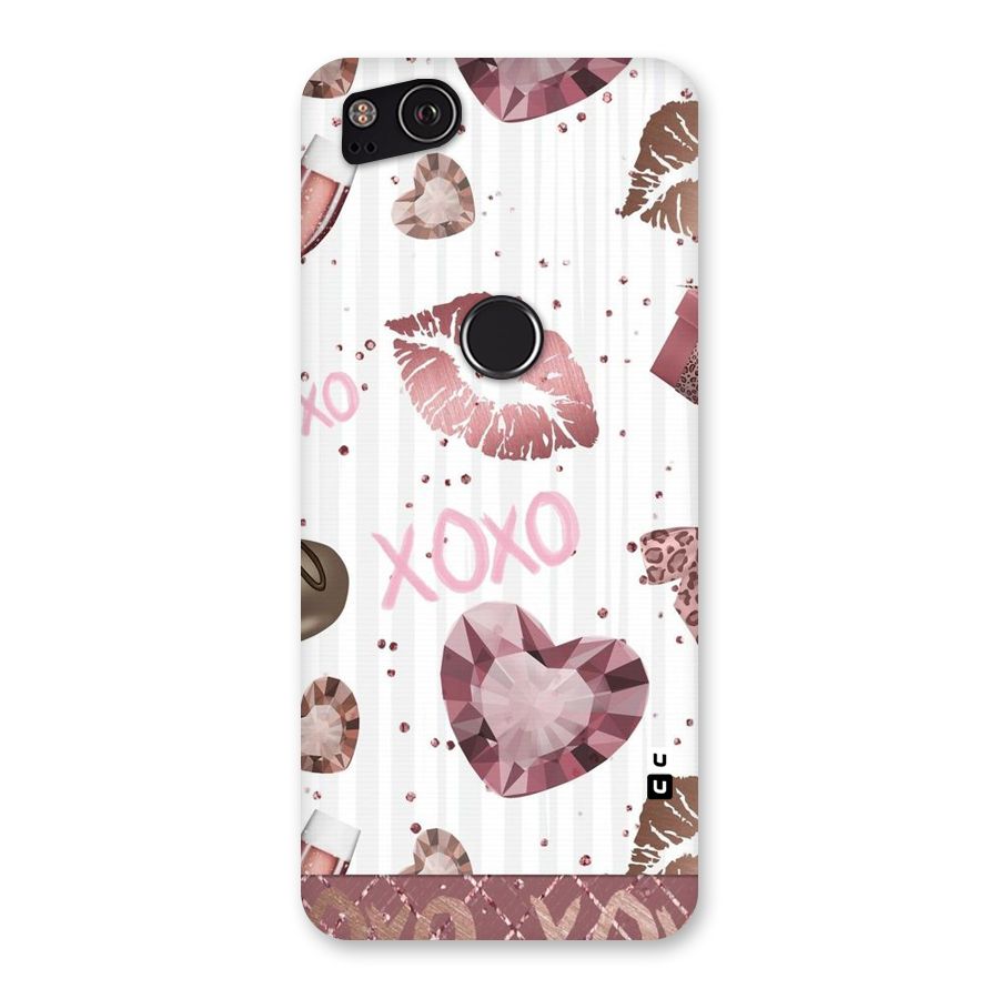 Wine Lip xoxo Back Case for Google Pixel 2