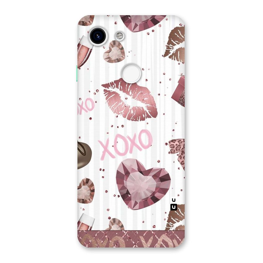 Wine Lip xoxo Back Case for Google Pixel 3