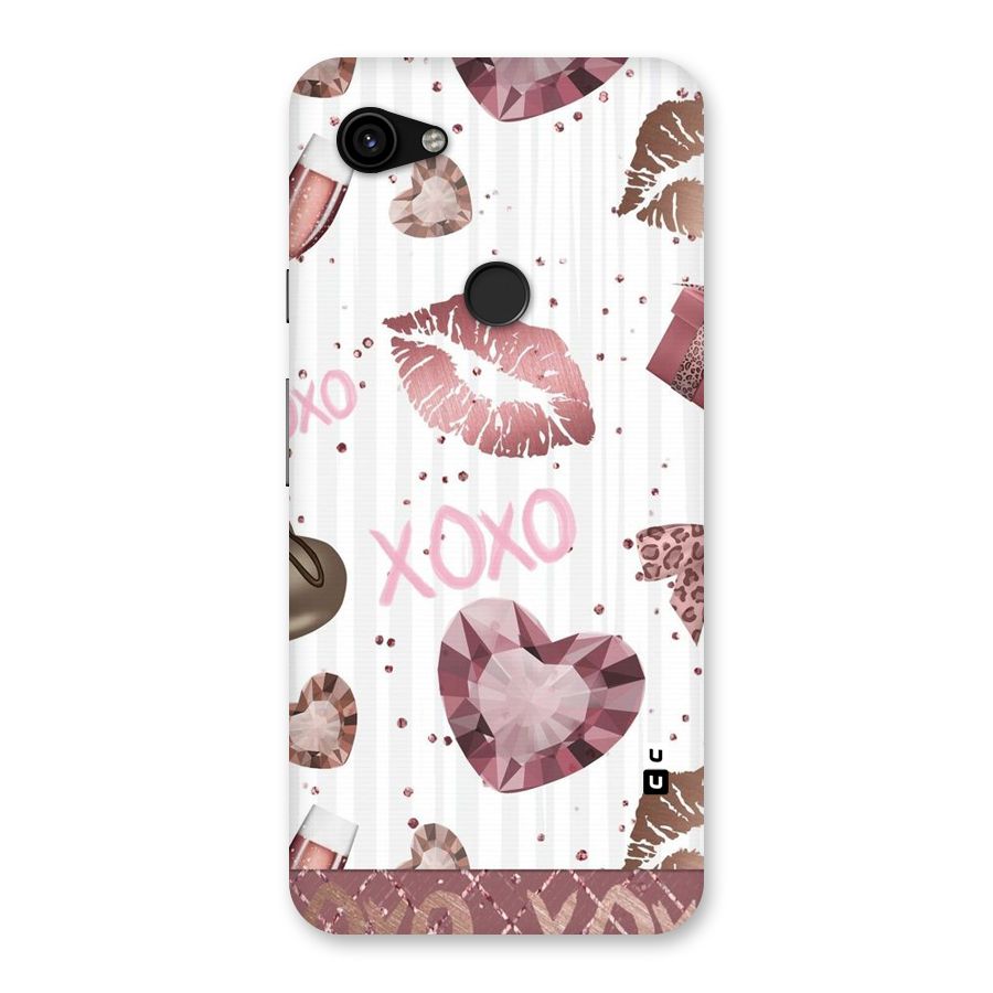 Wine Lip xoxo Back Case for Google Pixel 3a XL