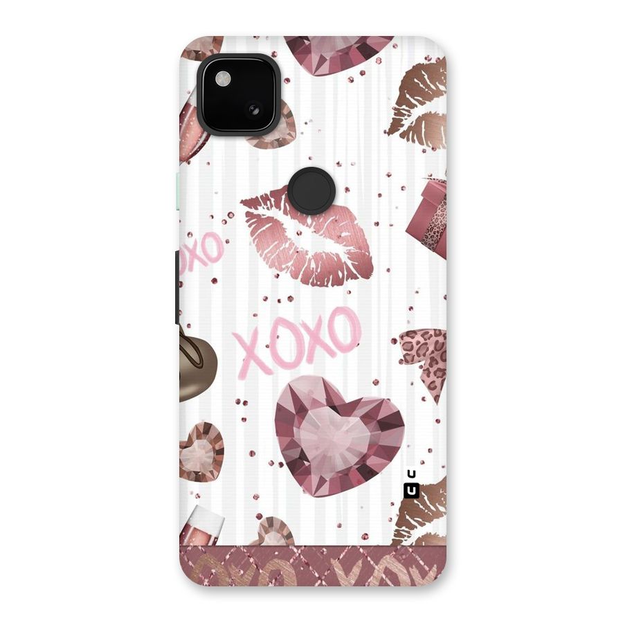 Wine Lip xoxo Back Case for Google Pixel 4a