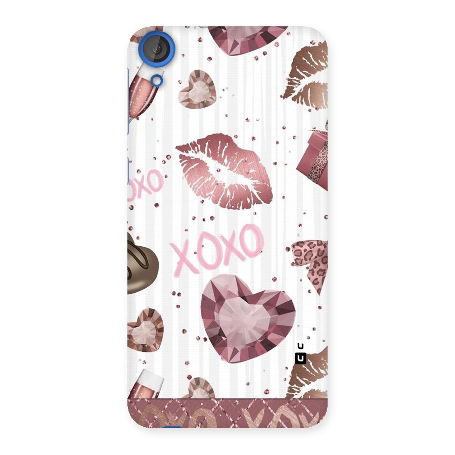 Wine Lip xoxo Back Case for HTC Desire 820
