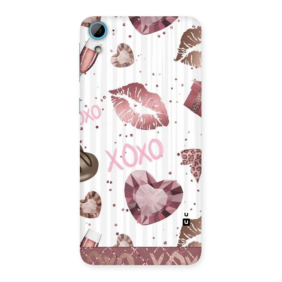 Wine Lip xoxo Back Case for HTC Desire 826
