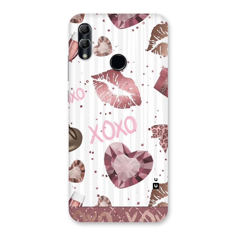 Wine Lip xoxo Back Case for Honor 10 Lite