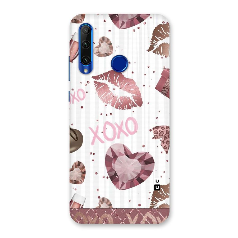 Wine Lip xoxo Back Case for Honor 20i