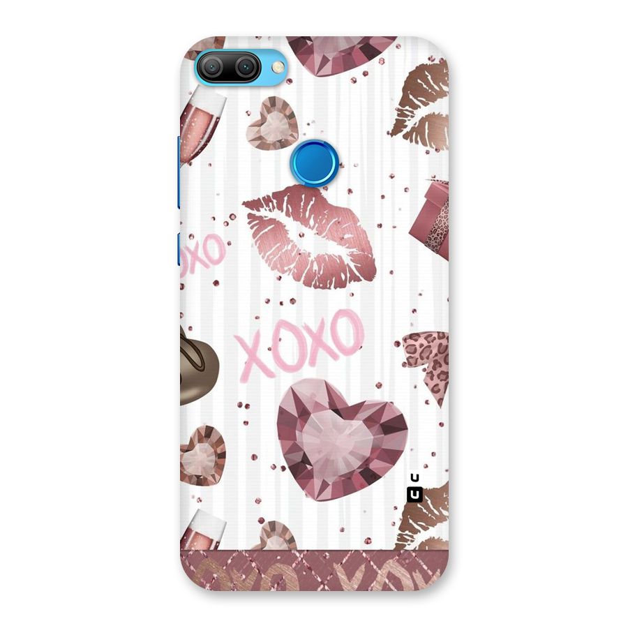 Wine Lip xoxo Back Case for Honor 9N