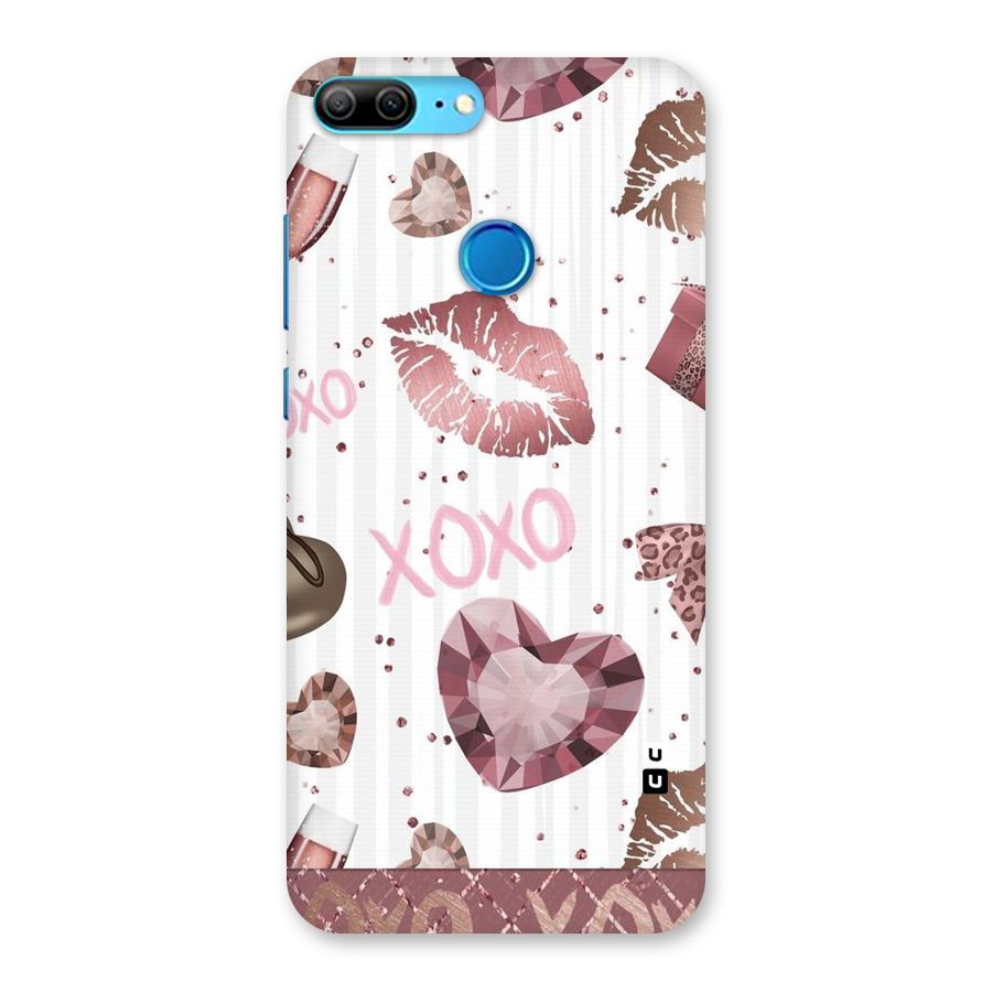 Wine Lip xoxo Back Case for Honor 9 Lite