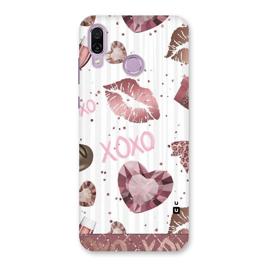 Wine Lip xoxo Back Case for Honor Play
