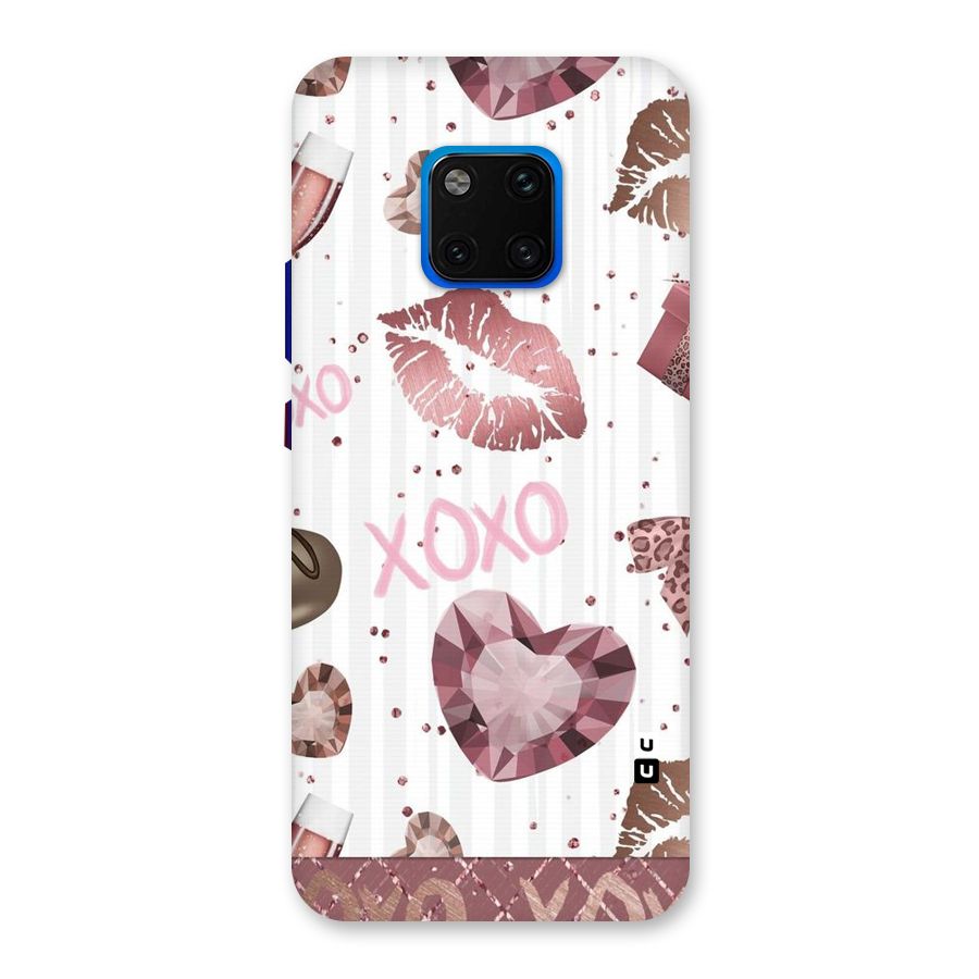 Wine Lip xoxo Back Case for Huawei Mate 20 Pro