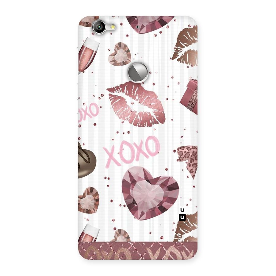 Wine Lip xoxo Back Case for LeTV Le 1s
