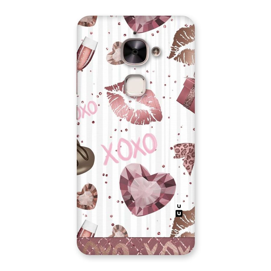 Wine Lip xoxo Back Case for Le 2