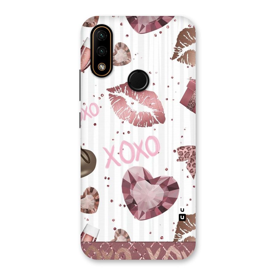 Wine Lip xoxo Back Case for Lenovo A6 Note