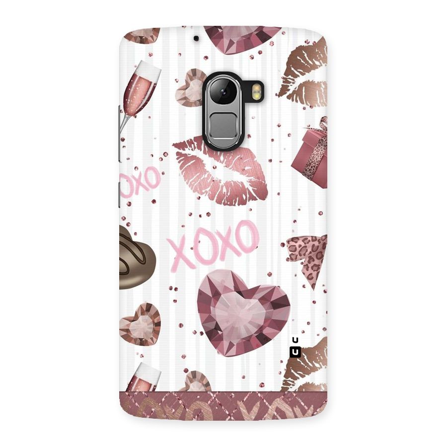 Wine Lip xoxo Back Case for Lenovo K4 Note