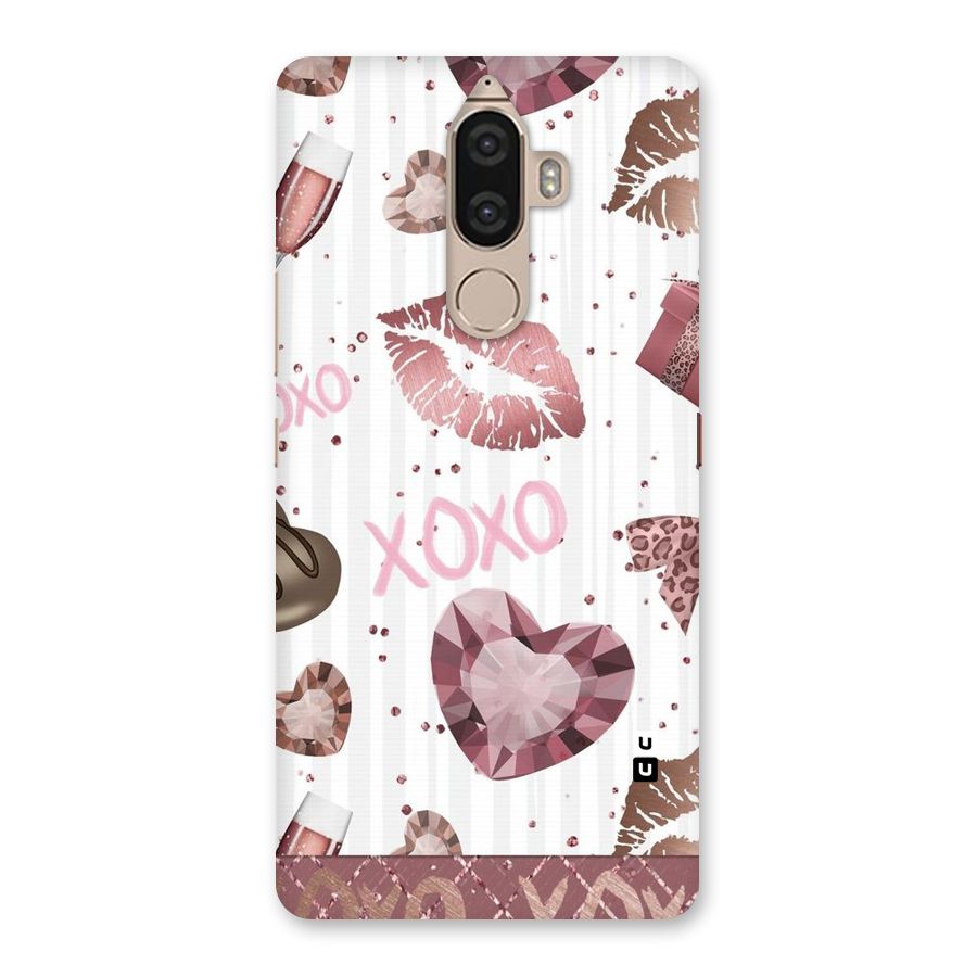 Wine Lip xoxo Back Case for Lenovo K8 Note