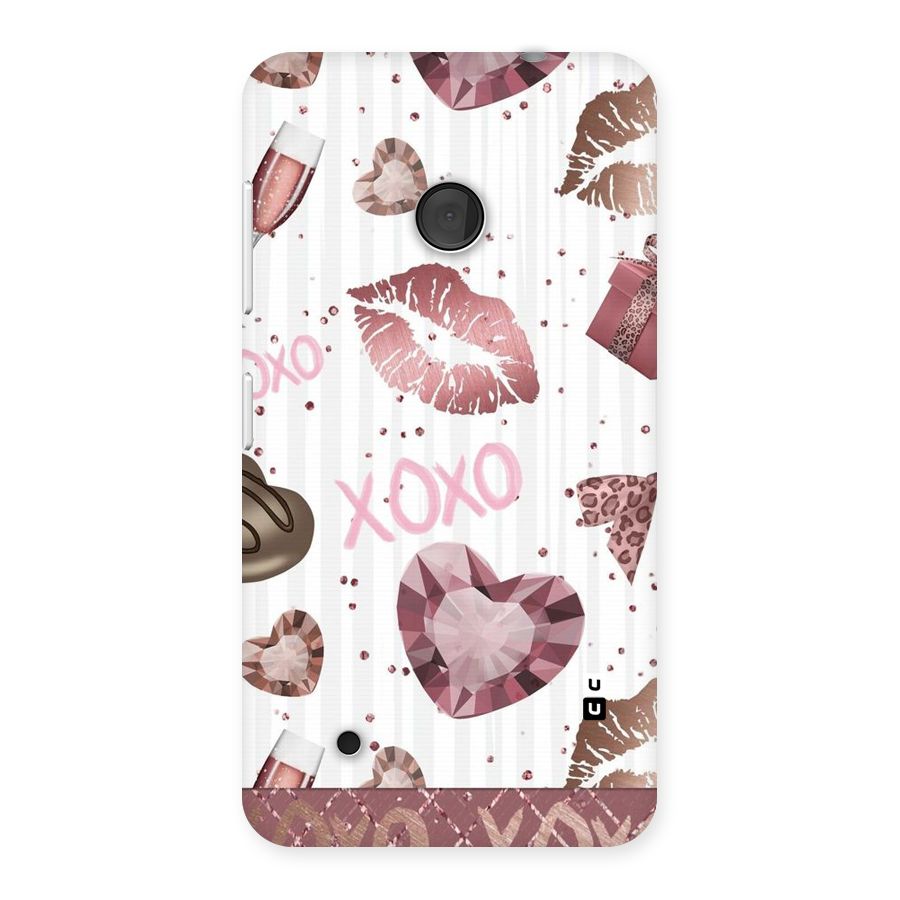 Wine Lip xoxo Back Case for Lumia 530