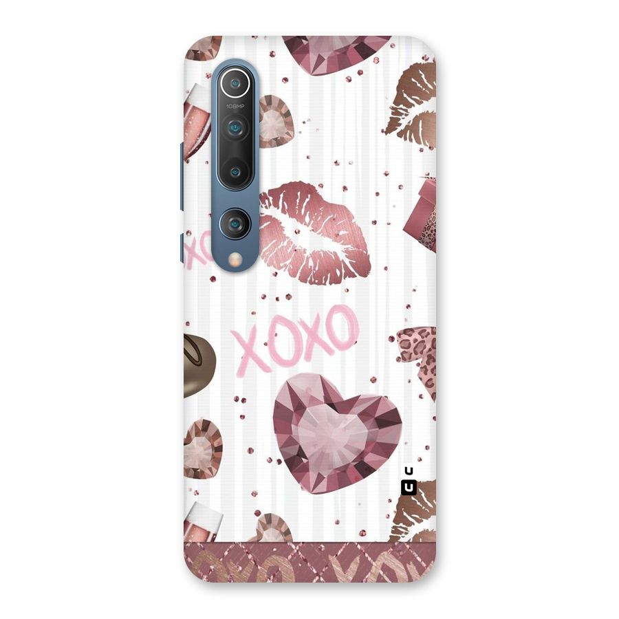 Wine Lip xoxo Back Case for Mi 10