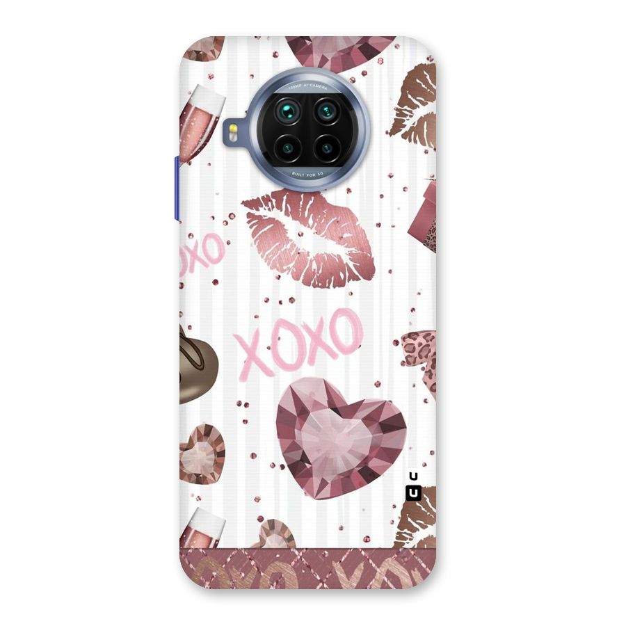 Wine Lip xoxo Back Case for Mi 10i