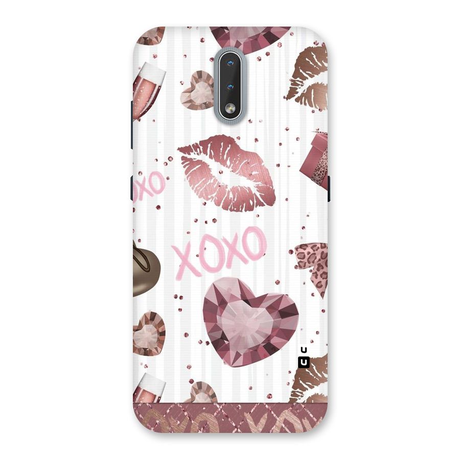 Wine Lip xoxo Back Case for Nokia 2.3