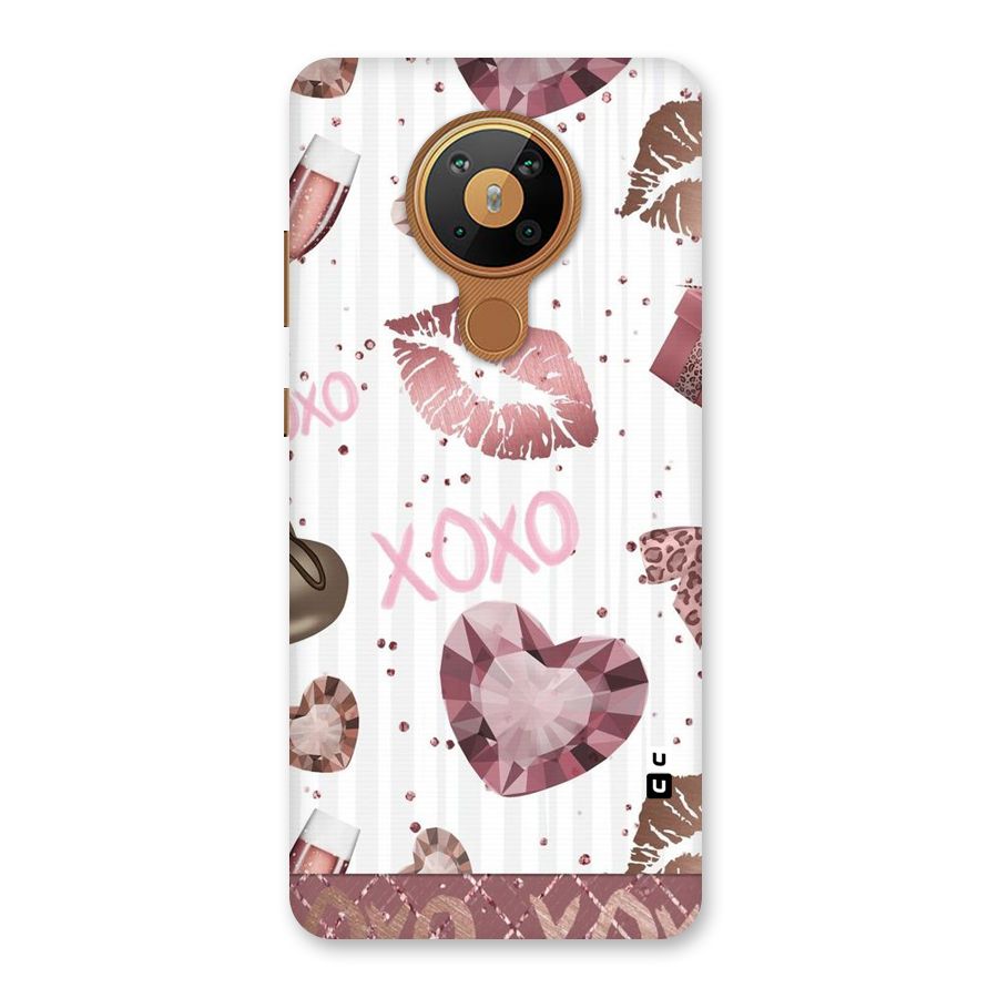 Wine Lip xoxo Back Case for Nokia 5.3