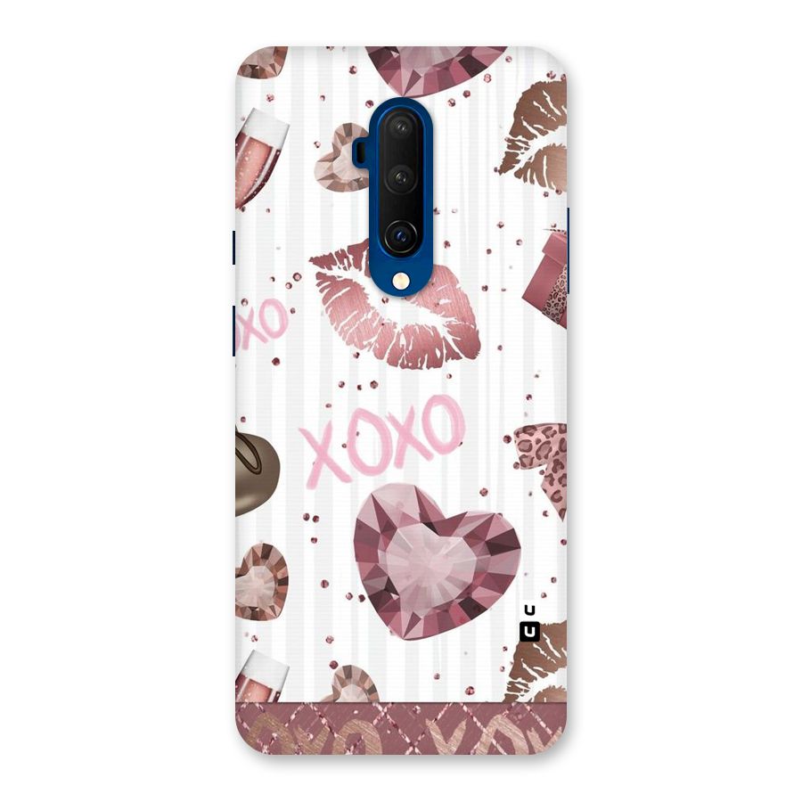 Wine Lip xoxo Back Case for OnePlus 7T Pro