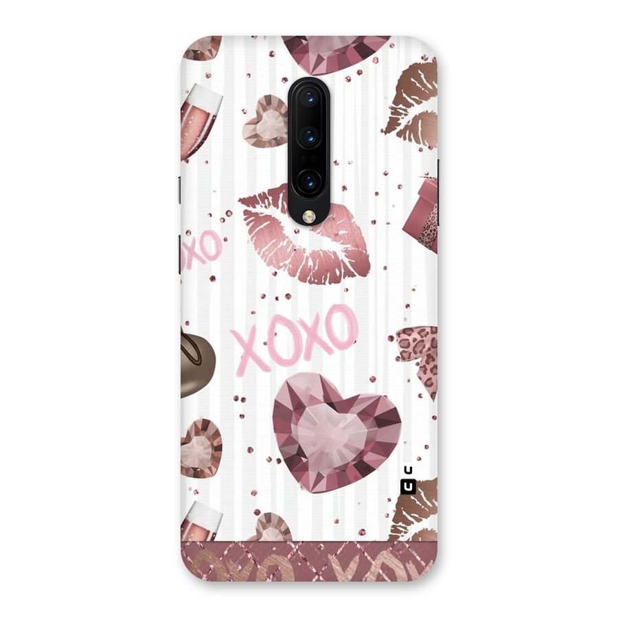 Wine Lip xoxo Back Case for OnePlus 7 Pro
