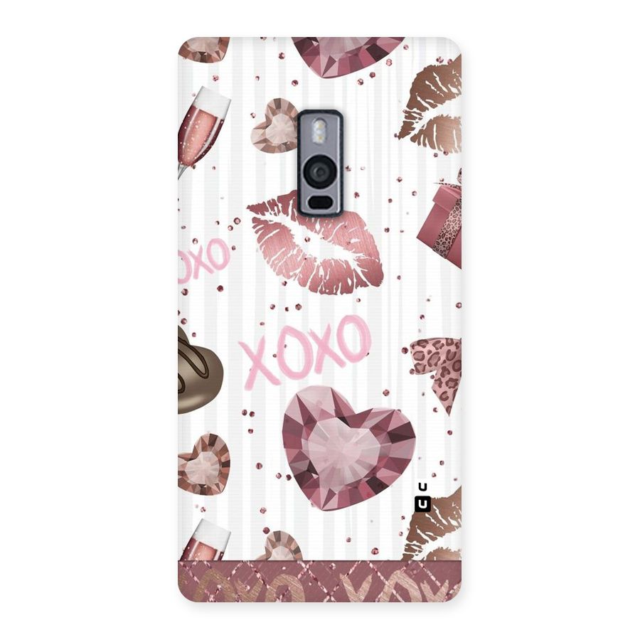 Wine Lip xoxo Back Case for OnePlus Two