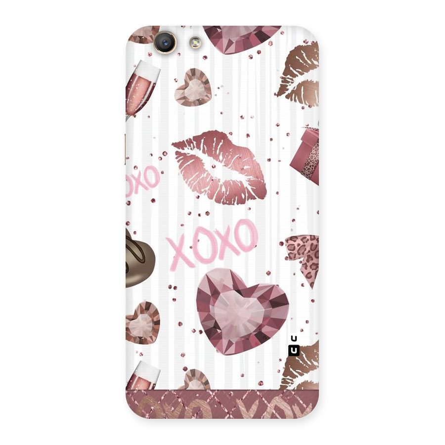 Wine Lip xoxo Back Case for Oppo A59