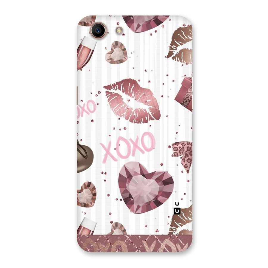 Wine Lip xoxo Back Case for Oppo A83 (2018)