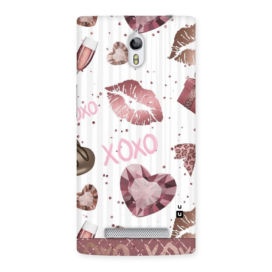Wine Lip xoxo Back Case for Oppo Find 7