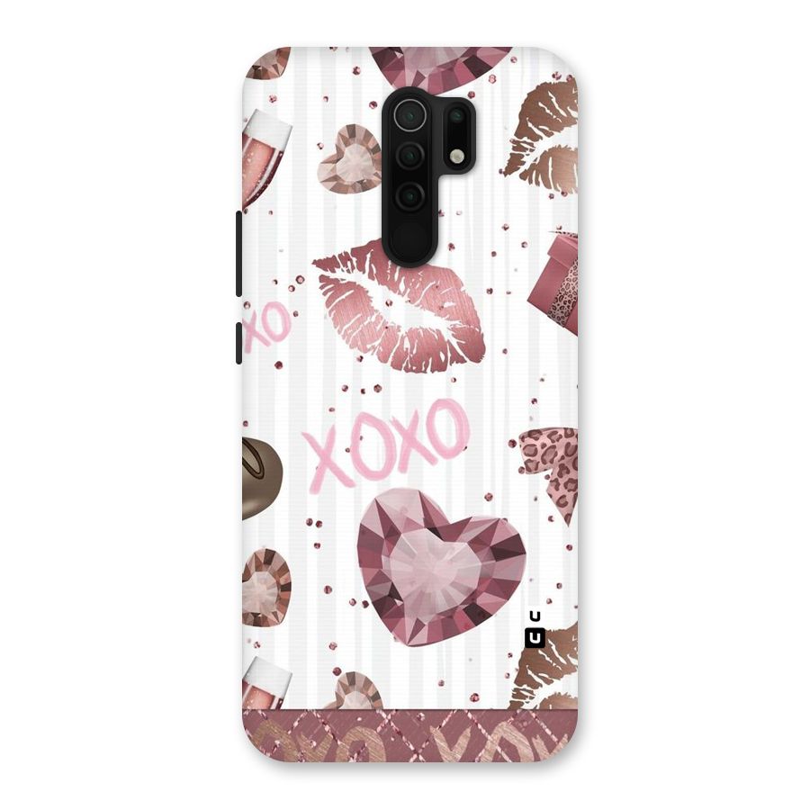 Wine Lip xoxo Back Case for Poco M2
