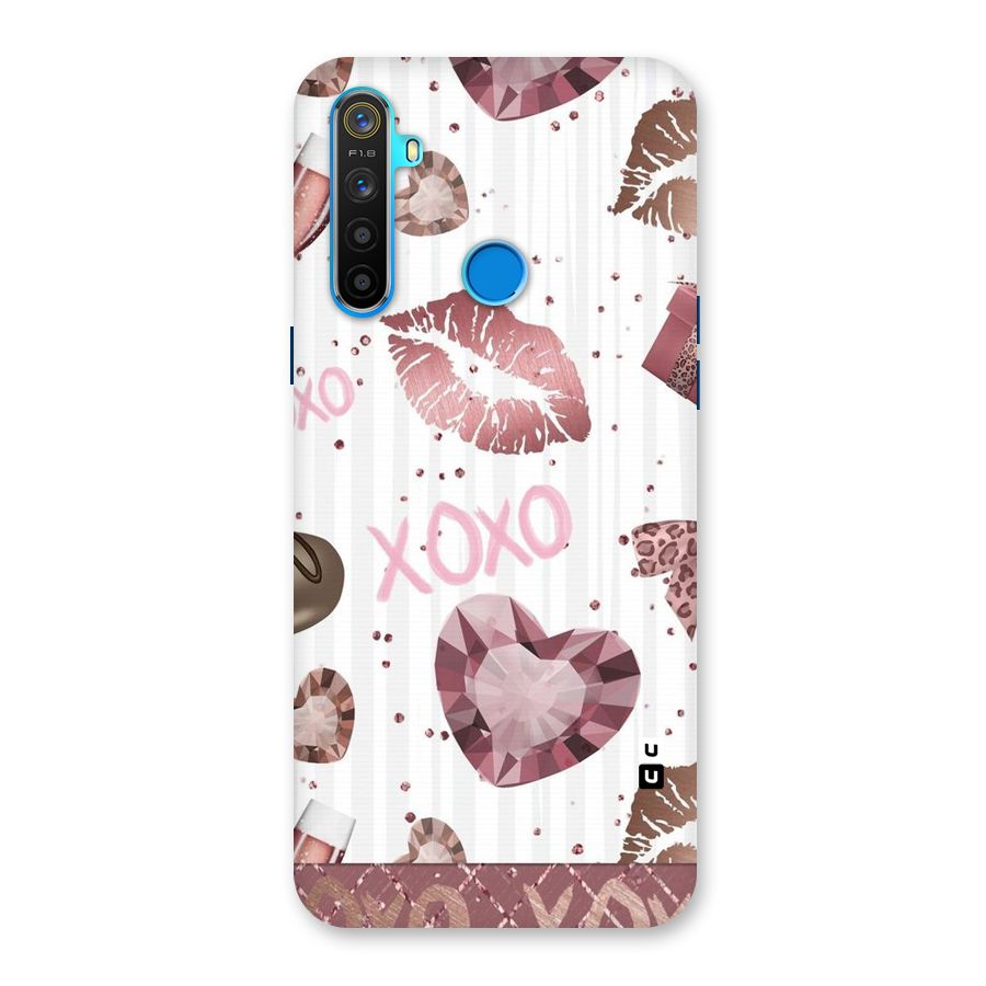 Wine Lip xoxo Back Case for Realme 5