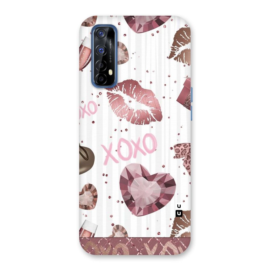 Wine Lip xoxo Back Case for Realme 7